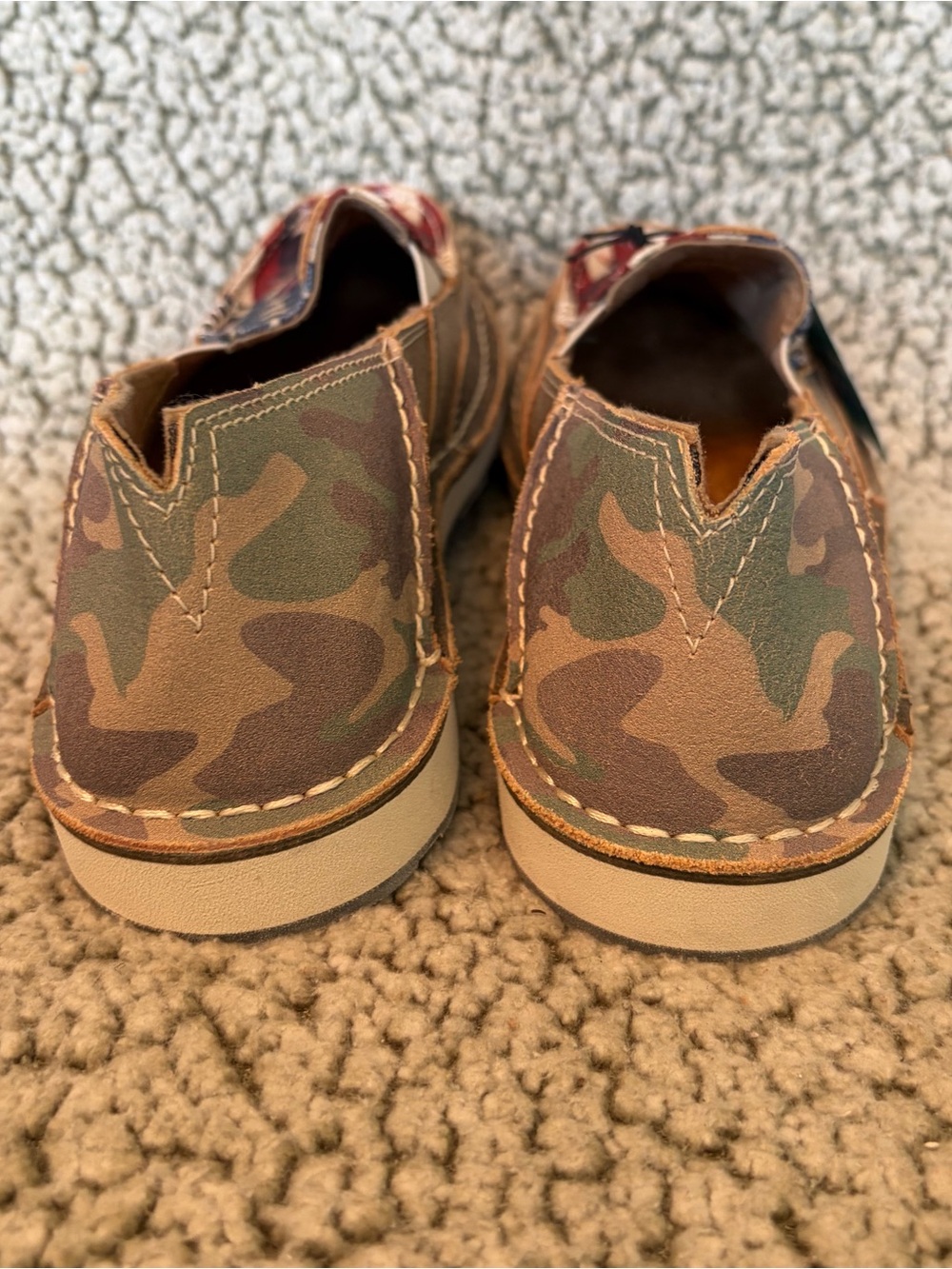 Ariat Women's Cruiser Rodeo Quincy Brown Bomber American Cowboy 10051028 slip on - Picture 4 of 7